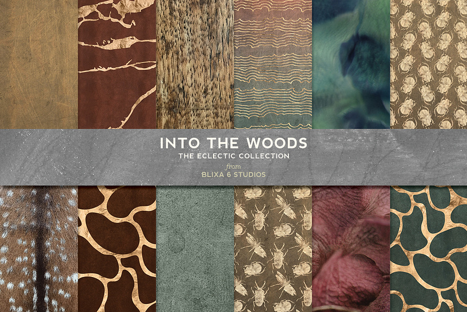 Into the Woods: Rose Gold Collection in Patterns - product preview 8