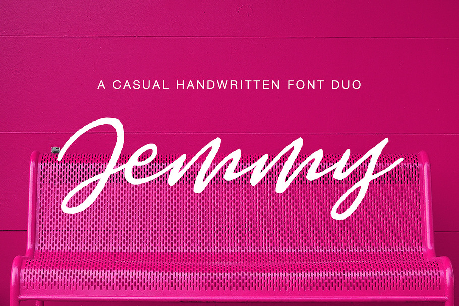 Jemmy script DUO in Script Fonts - product preview 8