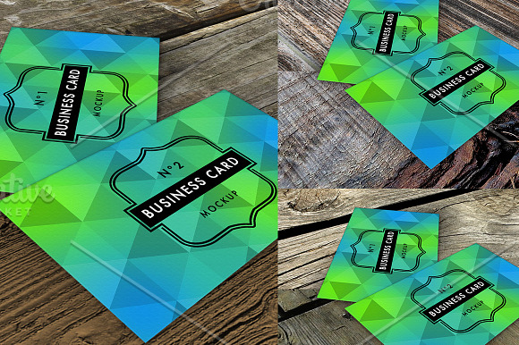 Business Card Mockup N2 (SALE) in Print Mockups - product preview 3