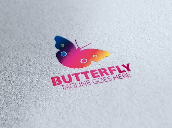Butterfly Logo in Logo Templates - product preview 2