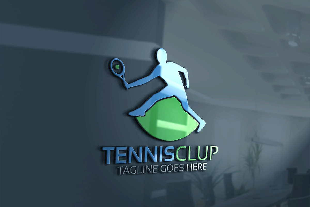 Tennis Clup Logo in Logo Templates - product preview 8