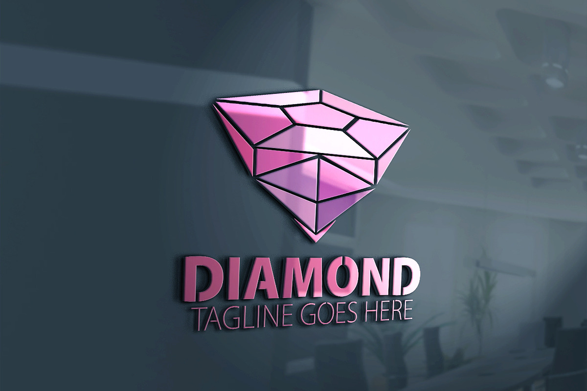 Diamond Logo in Logo Templates - product preview 8