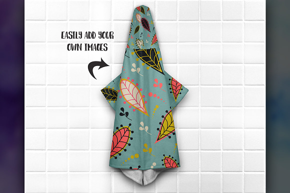 Hooded Towel Mockup Bundle in Product Mockups - product preview 1
