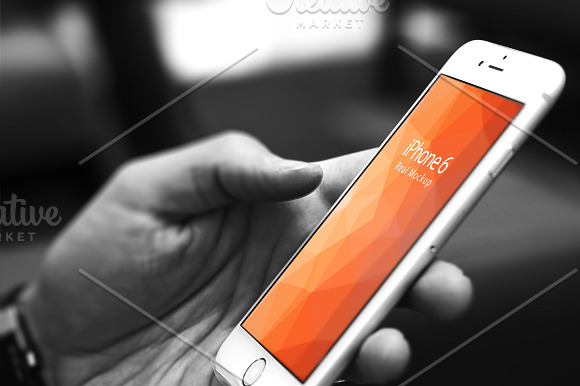 Mockup Iphone 6 Bundle Pack 4in1 in Mobile & Web Mockups - product preview 3