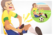 Injured Soccer Player