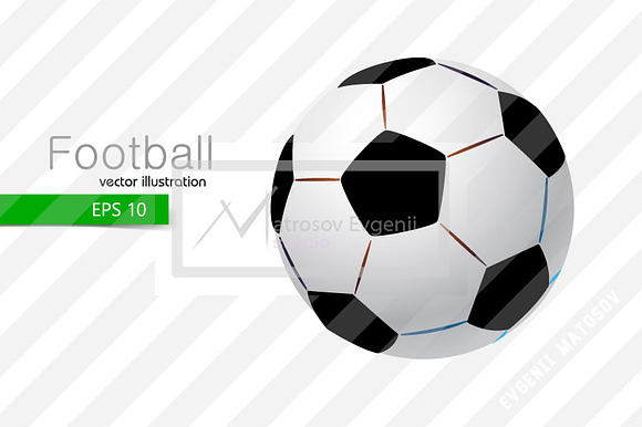 Silhouettes of football ball. Set in Illustrations - product preview 6