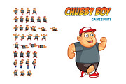 Chubby Boy Game Sprite