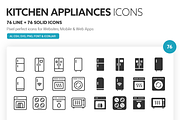 Kitchen Appliances Icons