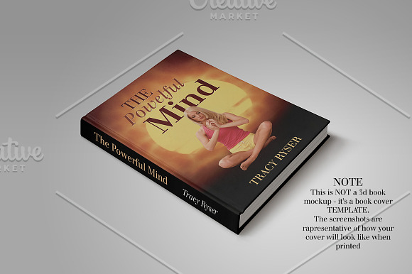 Book Cover Template 18 in Templates - product preview 3