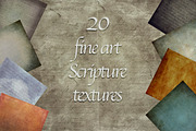 SCRIPTURES - 20 fine art textures