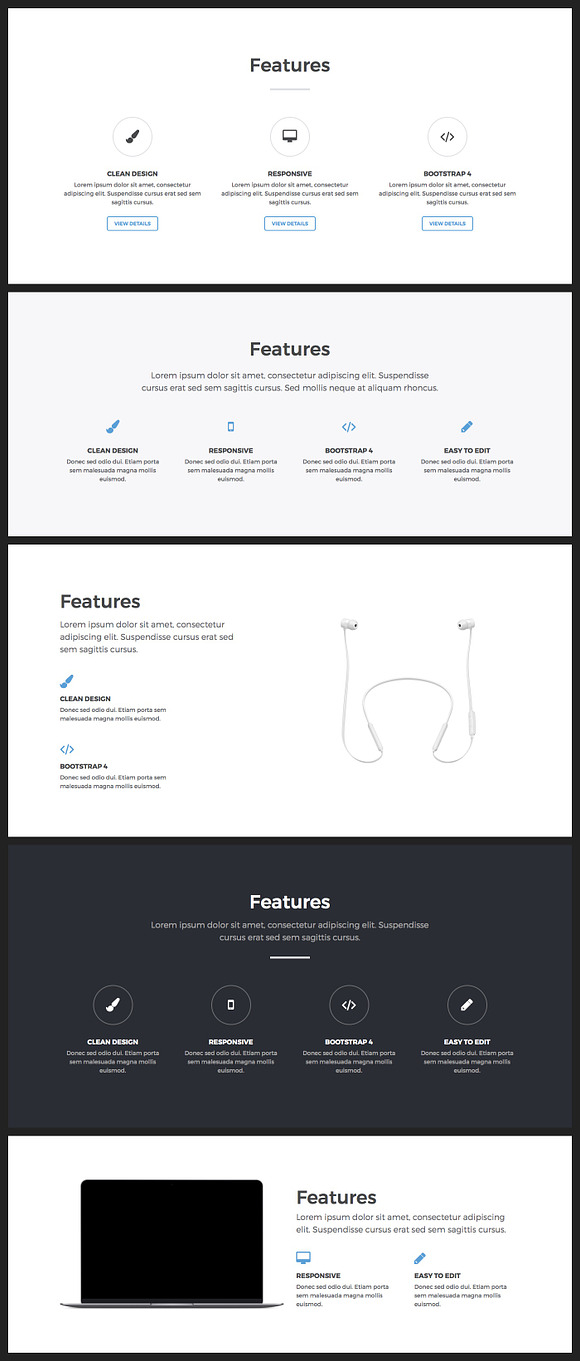 Bootstrap 4 Startup UI Kit in Bootstrap Themes - product preview 5