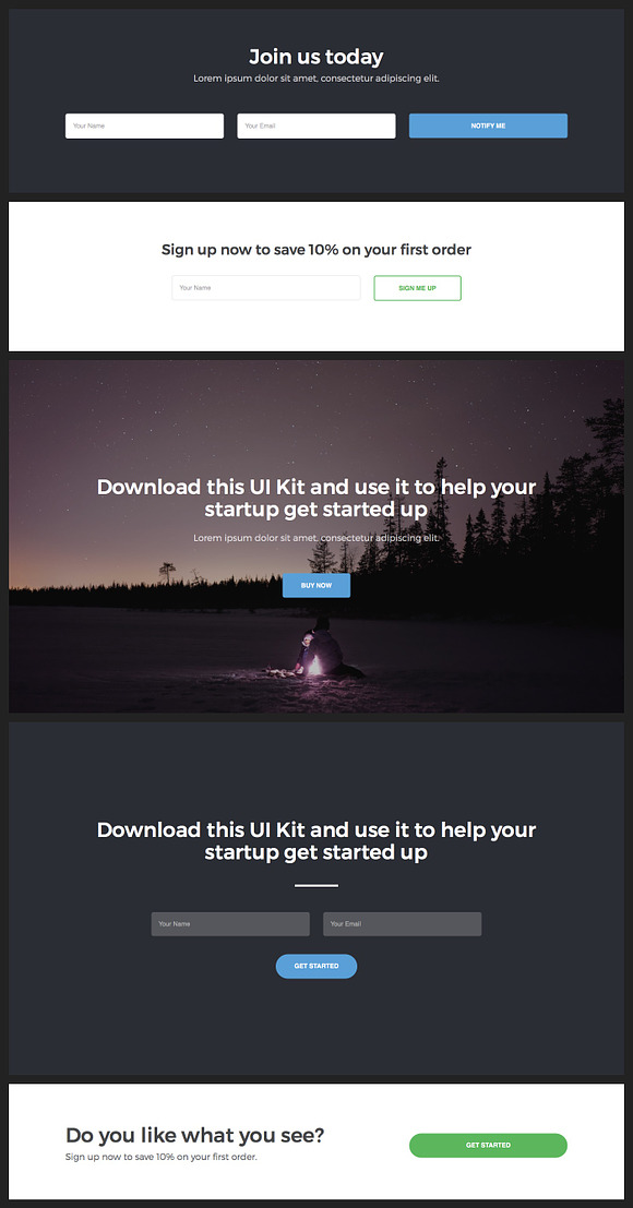 Bootstrap 4 Startup UI Kit in Bootstrap Themes - product preview 7
