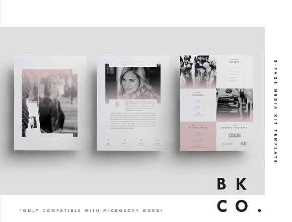 Social Media Kit Template Set | 6Pgs in Instagram Templates - product preview 1