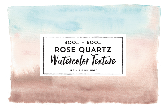 Rose Quartz Watercolor Background in Textures - product preview 1