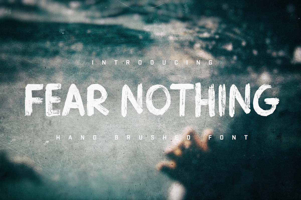 Fear Nothing Brush Font in Script Fonts - product preview 8