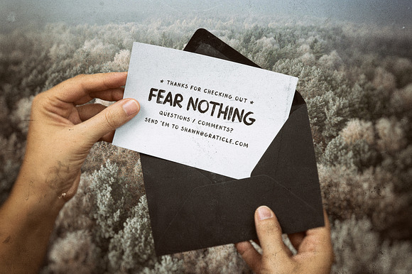 Fear Nothing Brush Font in Script Fonts - product preview 5