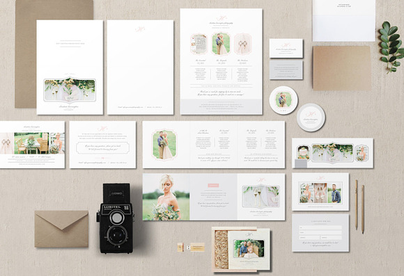 Photographer Marketing Set in Magazine Templates - product preview 4