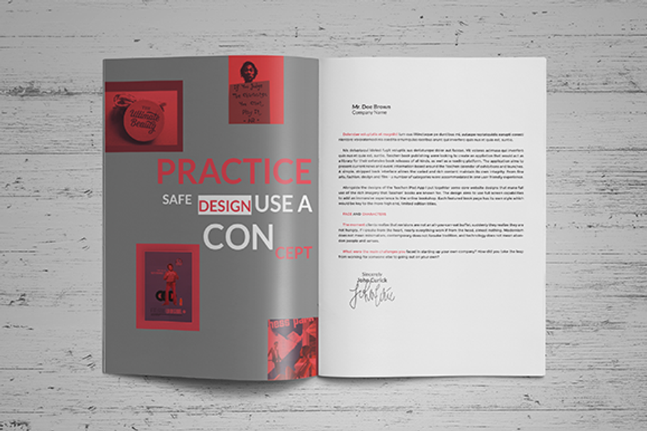 Creative Resume Booklet in Resume Templates - product preview 8