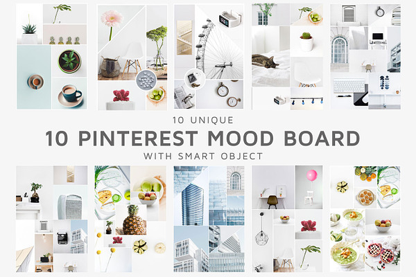 10 Pinterest Mood Board Templates V1