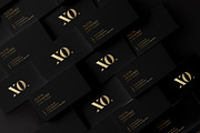 Black x Gold Business Card