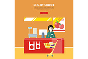 Quality Service Concept