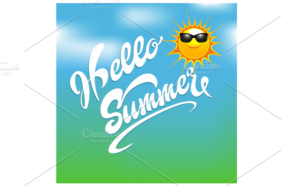 Hello Summer in Script Fonts - product preview 8