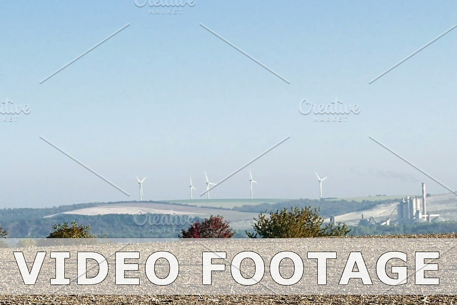 Wind turbines renewable energy generation in Graphics - product preview 8