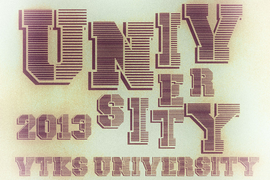Vtks University in Fonts - product preview 8