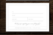  Photography Gift Card Templates
