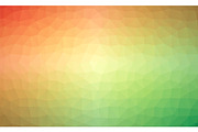 Abstract rainbow colorful lowploly of many triangles background for use in design. EPS10 vector