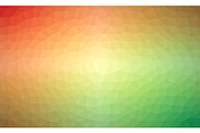 Abstract rainbow colorful lowploly of many triangles background for use in design. EPS10 vector