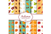 Autumn patterns collection