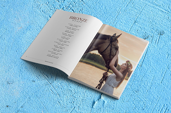 Luxury Lifestyle Magazine in Magazine Templates - product preview 2