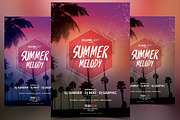Summer Melody - PSD Flyer