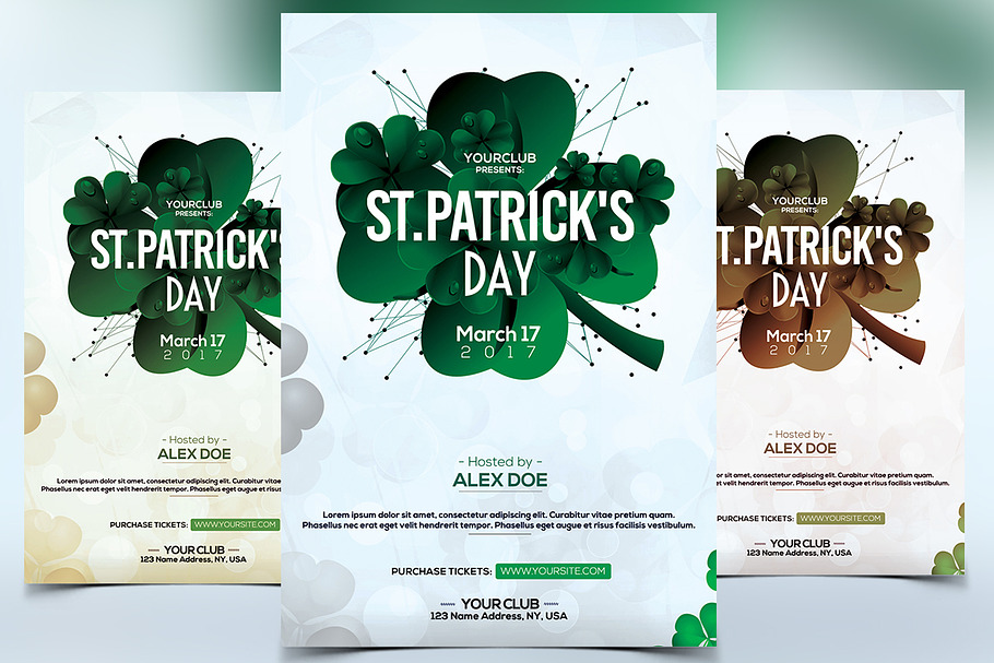St. Patrick's Day - PSD Flyer in Flyer Templates - product preview 8