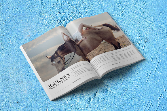 Luxury Lifestyle Magazine in Magazine Templates - product preview 4