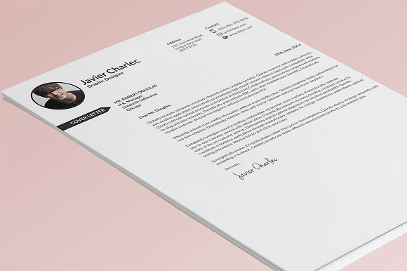 4 Page Professional Resume Template in Resume Templates - product preview 1