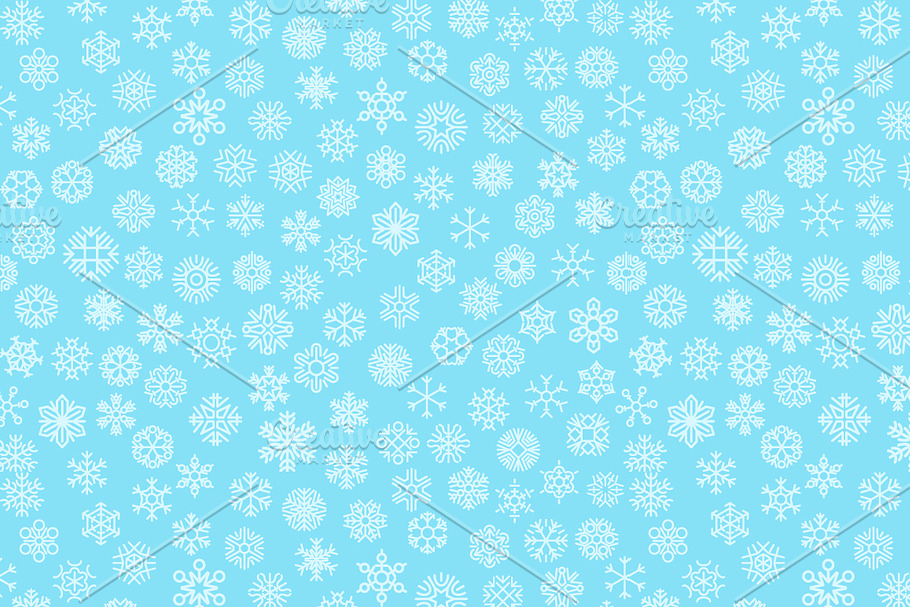 Christmas and Snowflakes Patterns