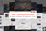 Bundle1 - Include 8 Responsive email