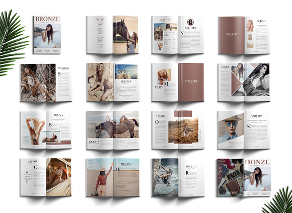 Luxury Lifestyle Magazine in Magazine Templates - product preview 8