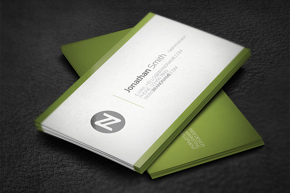 Unique Business Card #2 in Business Card Templates - product preview 1