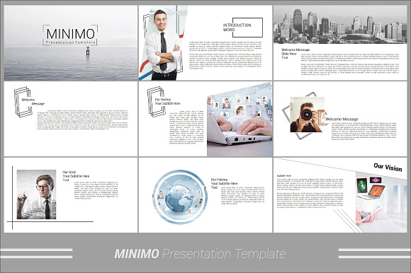 MINIMO Powerpoint Template in PowerPoint Templates - product preview 1