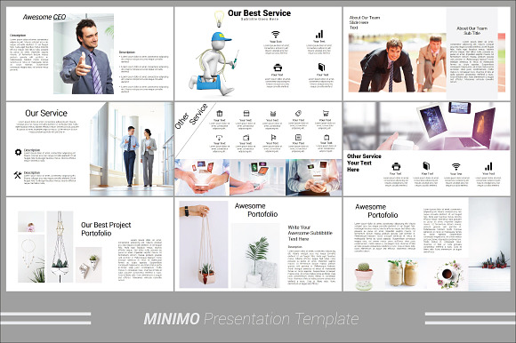 MINIMO Powerpoint Template in PowerPoint Templates - product preview 2