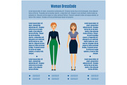 Woman Dress Code infographic
