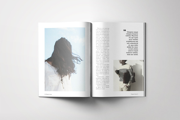 A5 Magazine Template in Magazine Templates - product preview 4
