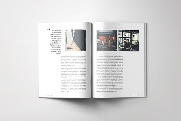 A5 Magazine Template in Magazine Templates - product preview 11