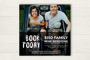 Family Booking Ad Template