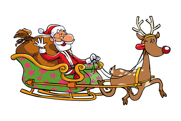 Set of Christmas illustrations in Illustrations - product preview 12