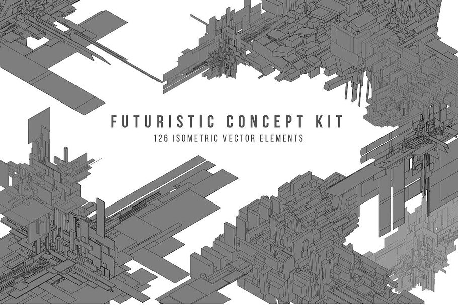 Futuristic Concept Kit in Objects - product preview 8
