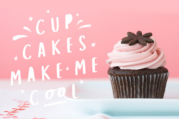 Cup Cakes - $10 in Sans-Serif Fonts - product preview 1